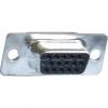 D-SUB zásuvka C0560-15FAATGBR, pájecí žlábky, 29 mm
