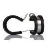 RS PRO Spona tvaru P 22 mm (vnitřní prům.), Černá, Pryž, Nerezová ocel 304 RS PRO Spona tvaru P 22 mm (vnitřní prům.), Černá, Pryž, Nerezová ocel 304
