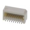 Molex vestavná pinová lišta (standardní) 18, rozteč 0.80 mm, 533091870, 1 ks Tape on Full reel
