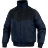Delta Plus Parka bunda Unisex, SC: XL, Černá, Tmavomodrá Odolné proti větru, Vzdušné, Odolné proti chladu, Vodotěsný,