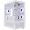 Thermaltake View 170 TG ARGB Snow White micro tower PC skříň bílá