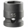 Nástrčkový klíč 1/2 in pohon 15 mm 6 bodů Čtvercový, celková délka: 21mm Facom Nástrčkový klíč 1/2 in pohon 15 mm 6 bodů Čtvercový, celková délka: 21mm Facom
