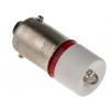 RS PRO Kontrolka barva světla Červená, objímka žárovky: BA9 Jednočipové, průměr: 10 mm, 24 V ac, 24V dc RS PRO Kontrolka barva světla Červená, objímka žárovky: BA9 Jednočipové, průměr: 10 mm, 24 V ac, 24V dc