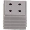 CONTA-CLIP KDS-DE 4X2-3 GR termoplastický elastomer , šedá, 10 ks