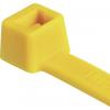 HellermannTyton 116-05414, T80L-N66-YE-C1, stahovací pásky, 4.60 mm, 390 mm, žlutá, 100 ks