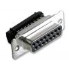 MH Connectors MH10576 D-SUB zásuvková lišta 180 ° Pólů: 15 IDC 1 ks