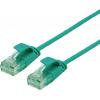 roline recycled material 21.45.3434 RJ45 síťové kabely, propojovací kabely CAT 6A U/UTP 1.50 m zelená nestíněný, extrémně tenký , PVC plášť 1 ks roline recycled material 21.45.3434 RJ45 síťové kabely, propojovací kabely CAT 6A U/UTP 1.50 m zelená nestíněný, extrémně tenký , PVC plášť 1 ks