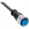 Kabel ovladače snímače, A: Vnitřní, A: M12 4, B: Bez koncovky, 60V, IP65, IP66K, IP67, řada: YF2A24 SICK 5 m
