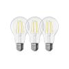 Žárovka Filament LED E27 5,9W bílá teplá EMOS ZF5D42.3 sada 3ks