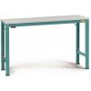 Manuflex LU7043.5021 ESD ESD pracovní stůl univerzální speciální základní stůl s kaučuk, Šxhxv = 1500 x 600 x 722-1022 mm vodní modrá Manuflex LU7043.5021 ESD ESD pracovní stůl univerzální speciální základní stůl s kaučuk, Šxhxv = 1500 x 600 x 722-1022 mm vodní modrá