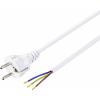 Basetech BT-2300326 napájecí kabel bílá 1.50 m Basetech BT-2300326 napájecí kabel bílá 1.50 m