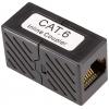 Roline spojka RJ45 RJ45 adaptér CAT 6 0 mm černá Roline spojka RJ45 RJ45 adaptér CAT 6 0 mm černá