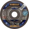 Rhodius XT10 206165 řezný kotouč rovný 125 mm 1 ks nerezová ocel, ocel