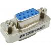 Value sériový adaptér [1x D-SUB zásuvka 9pólová - 1x D-SUB zásuvka 9pólová] stříbrná