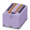 Phoenix Contact Distribuční blok, počet cest: 13, 450V 24A Fialová