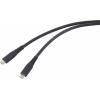 Renkforce Kabel USB-C USB 4.0 USB-C® 0.50 m černá krytí TPE RF-6662038 Renkforce Kabel USB-C USB 4.0 USB-C® 0.50 m černá krytí TPE RF-6662038