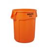 Rubbermaid Commercial Products Nádoba na odpad, Brute Vented 32gal, Oranžová Polypropylen Rubbermaid Commercial Products Nádoba na odpad, Brute Vented 32gal, Oranžová Polypropylen