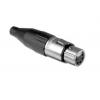 Amphenol Industrial Konektor XLR, barva Černá, Stříbrná, počet kontaktů: 5, orientace těla: Rovný Vnitřní, pokovení: Amphenol Industrial Konektor XLR, barva Černá, Stříbrná, počet kontaktů: 5, orientace těla: Rovný Vnitřní, pokovení: