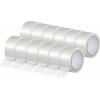 TOOLCRAFT 2xTO-10187127 balicí lepicí páska transparentní (d x š) 66 m x 50 mm 12 ks