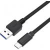 Perixx USB kabel USB 3.0 USB-A zástrčka, USB-C ® zástrčka 1.00 m černá látkový potah 11797 Perixx USB kabel USB 3.0 USB-A zástrčka, USB-C ® zástrčka 1.00 m černá látkový potah 11797