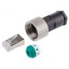 RS PRO Konektor RJ45, řada: GT225360 Vnější, Rovný, Kabel Stíněné, počet portů: 1portový RS PRO Konektor RJ45, řada: GT225360 Vnější, Rovný, Kabel Stíněné, počet portů: 1portový