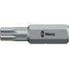 Wera Bit šroubováku, Nerezová ocel, typ hlavice: Drážkovaná, Šestihran, 1/4 in Hexagon Drive, M10, celková délka: 25 mm Wera Bit šroubováku, Nerezová ocel, typ hlavice: Drážkovaná, Šestihran, 1/4 in Hexagon Drive, M10, celková délka: 25 mm