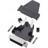 encitech TRI-P-25-HDS44-K 6355-0068-13 D-SUB pouzdro Pólů: 44 plast černá 1 ks encitech TRI-P-25-HDS44-K 6355-0068-13 D-SUB pouzdro Pólů: 44 plast černá 1 ks