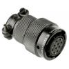 Amphenol Limited Kulatý konektor, specifikace Mil, řada: 62LC, materiál kontaktu: Měď, orientace těla: Rovný, Kabel,