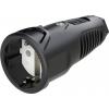 PC Electric 2510-ss zásuvka guma 250 V černá IP20 PC Electric 2510-ss zásuvka guma 250 V černá IP20