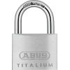 ABUS 77086 visací zámek visací zámek s profilovou vložkou, 50 mm, titan
