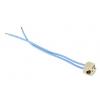BJB Objímka, řada: Lampholders for Low Voltage Halogen Lamps G4, počet kolíků: 2 kolíkový Keramika, Polyfenylen sulfid BJB Objímka, řada: Lampholders for Low Voltage Halogen Lamps G4, počet kolíků: 2 kolíkový Keramika, Polyfenylen sulfid