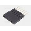 Dutinková lišta DS1023-05-1X6B81, 1řadá × 6, rozteč 2,54 mm
