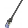 LogiLink CQ4113S RJ45 síťové kabely, propojovací kabely CAT 6A S/FTP 20.00 m černá pozlacené kontakty, samozhášecí, s ochranou 1 ks LogiLink CQ4113S RJ45 síťové kabely, propojovací kabely CAT 6A S/FTP 20.00 m černá pozlacené kontakty, samozhášecí, s ochranou 1 ks