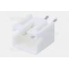 Jednořadá vidlice DS1066-2MVW6S, 1×02, 180°, rozteč 2 mm, bílá