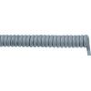LAPP 73220355 spirálový kabel UNITRONIC® SPIRAL LiF2Y11Y 100 mm / 400 mm 5 x 0.25 mm² šedá 1 ks