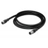 Kabel pro snímače a ovladače, A: Vnitřní, A: M12, Rovný 5, B: M12, Přímý, B: Vnější, 250V 5, IP67, řada: 756 WAGO 1 m