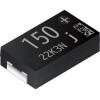 Polymerový kondenzátor, řada: JX 180 μF ±20 % EEFJX0G181RF 4V, Povrch Panasonic Polymerový kondenzátor, řada: JX 180 μF ±20 % EEFJX0G181RF 4V, Povrch Panasonic