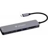 Verbatim 32158 USB Hub HDMI™ USB 3.2 Gen1 5 GBit/s Nabíjecí přípojka USB-C® PD šedá Essentials