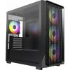 MONTECH X5M midi tower pouzdro, PC skříň, herní pouzdro černá MONTECH X5M midi tower pouzdro, PC skříň, herní pouzdro černá