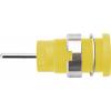 Schützinger DI SEB 6448 Ni / GE bezpečnostní vestavná zásuvka 4 mm žlutá 1 ks Schützinger DI SEB 6448 Ni / GE bezpečnostní vestavná zásuvka 4 mm žlutá 1 ks