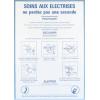Bezpečnostní plakát Electrical Safety, Polypropylen Francouzština Brady, výška: 350 mm, šířka: 500mm Bezpečnostní plakát Electrical Safety, Polypropylen Francouzština Brady, výška: 350 mm, šířka: 500mm