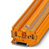 Phoenix Contact Svorkovnice na lištu DIN bez pojistky 3212316, 400V Oranžová 2.5mm² 1 Zásuvný Phoenix Contact Svorkovnice na lištu DIN bez pojistky 3212316, 400V Oranžová 2.5mm² 1 Zásuvný