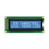 Monochromatický LCD displej MC21605B6WD-BNMLW-V2, řada: B Alfanumerické podsvícení LED Modrá 8bitový Midas Bílá 2 x 16