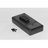 Hammond Electronics 1599BBKBATCP plastová krabička 130 x 65 x 25 ABS černá 1 ks Hammond Electronics 1599BBKBATCP plastová krabička 130 x 65 x 25 ABS černá 1 ks