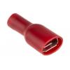 RS PRO Zásuvný konektor, řada: RS PRO Izolované, 6.3 x 0.8 mm, Červená Vnitřní, celková délka: 21.5mm, izolační: Vinyl, RS PRO Zásuvný konektor, řada: RS PRO Izolované, 6.3 x 0.8 mm, Červená Vnitřní, celková délka: 21.5mm, izolační: Vinyl,