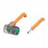Pepperl+Fuchs V15-W-E8-OR5M-PUR-A1 upravený zástrčkový konektor pro senzory - aktory, 70137220-100017, piny: 5, 5 m, 1 ks