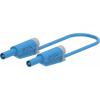 Electro PJP 2711-IEC-CD1-100BL měřicí kabel banánková zástrčka 4 mm 1 m modrá 1 ks Electro PJP 2711-IEC-CD1-100BL měřicí kabel banánková zástrčka 4 mm 1 m modrá 1 ks