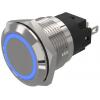 Indikátor, řada: 82 Modrá, typ žárovky: LED Pájecí zakončení EAO 24V ac/dc 19 mm, IP67, IP65 Indikátor, řada: 82 Modrá, typ žárovky: LED Pájecí zakončení EAO 24V ac/dc 19 mm, IP67, IP65