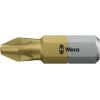 Wera Bit šroubováku, Nitrid titanu (s povlakem), Šestihran, 1/4 in, PZ2, celková délka: 25 mm Wera Bit šroubováku, Nitrid titanu (s povlakem), Šestihran, 1/4 in, PZ2, celková délka: 25 mm