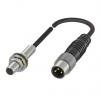 BALLUFF Indukční bezdotykový snímač BES00H1 Válec se závitem M5 x 0.5 100mA BES IP67 PnP 5 kHz 0.8 mm 30 V dc